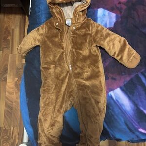 Warm Brown Kids Footie by Carters. Super soft warm winter suite never worn